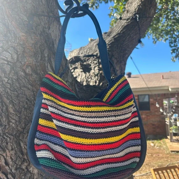 The Sak Multicolor Striped Shoulder Bag - Picture 5 of 8